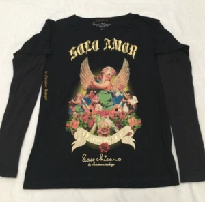Paco Chicano by christian audigier Long Sleeve Angel Mens M - Picture 1 of 12