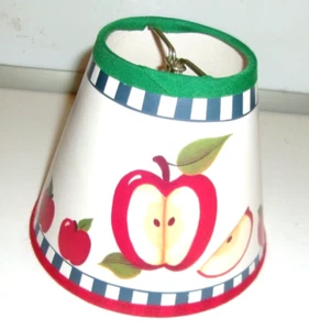 Small Clip On Lamp Shade Bell Shape Paper 41/4" Tall - Picture 1 of 3