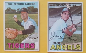 1967 Topps Jim Fregosi #385 Bill Freehan #48 - Picture 1 of 2