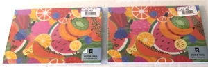 Uncirculated Post Cards NIP Set of 2 Fruit Design (24 Total PC's) - Picture 1 of 1
