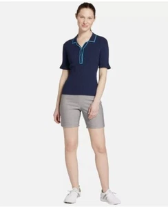 Walter Hagen Women's Sculpt 7'' Inseam Golf Pull on Shorts | Gray | Large L. - Picture 1 of 4