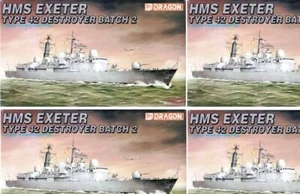 Dragon DML 1/700 HMS Exeter Type 42 Destroyer #7020 - Picture 1 of 2