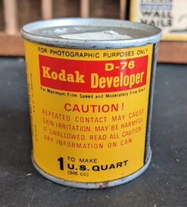 Vintage NOS KODAK D-76 Developer ~ Panatomic-X & Infrared 1 Quart - Picture 1 of 12