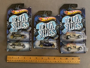 SET BESTEHEND AUS 5 HOT WHEELS DELTA BLUES DRUCKGUSS-AUTOS NEU IM KARTON 32-34 FORD LO BOY LIMOUSINE LIEFERUNG - Bild 1 von 7