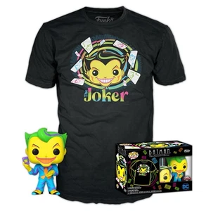 Funko Pop! Tees Joker Neon - Batman Animated Series T-Shirt & Figur Box Set XL - Bild 1 von 5