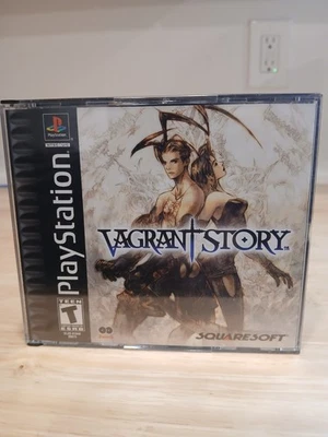 Vagrant Story Sony PlayStation 1 2000 PS1 Collectors CD Complete W/Reg Card CIB - Image 1 of 4