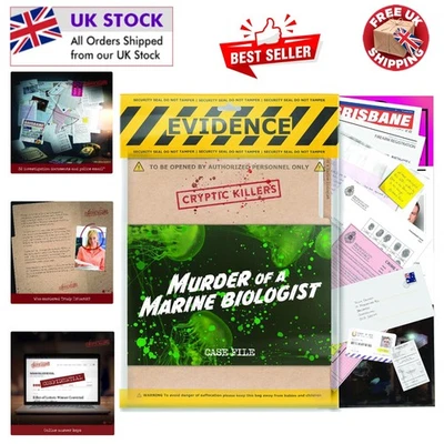 Unlock Secrets in Cold Case Files - Thrilling Marine Biologist Mystery Game - Image 1 of 4