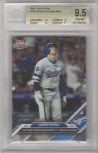 2024 TOPPS NOW #767 SHOHEI OHTANI BGS 9.5 - Picture 1 of 2