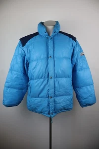 Diadora Giubino Piumino Jacket Man Size L Casual Vintage Jacket Feathers Logo - Picture 1 of 17