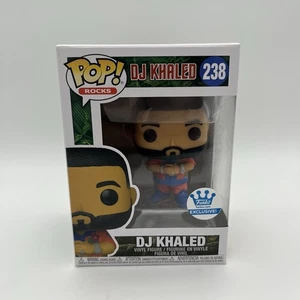 FUNKO POP! ROCKS #238 DJ KHALED FUNKO SHOP EXCLUSIVE NEW W/ PROTECTOR *VAULTED* - Picture 1 of 6