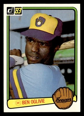 1983 Donruss #384 Ben Oglivie - Image 1 of 2