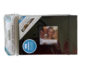 24 Photo Album Memory Book  6" x 4" Picture With Stickers Black - Bild 1 von 4