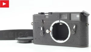 【Near MINT++ w/ Strap】 Leica M4 Black Chrome Rangefinder Film Camera from JAPAN - Picture 1 of 12