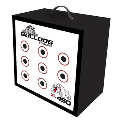 Bulldog Doghouse XL 450 alvo de arco e flecha série STANDARD com puxador de flecha de 15 lb - Imagem 1 de 3