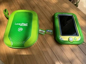 LeapFrog LeapPad Ultra XDi Tablet Green with Carrying Case PARTS ONLY NO Stylus - Picture 1 of 9