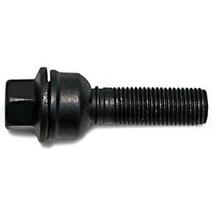 H&R 1453807ASW Black Audi Type Movable Head Wheel Lug Bolt 14 x 1.5 x 38mm Steel - Picture 1 of 3