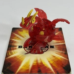 Bakugan Battle Brawlers B2 Translucent Neo Dragonoid Red Pyrus 575G Original OG - Picture 1 of 13