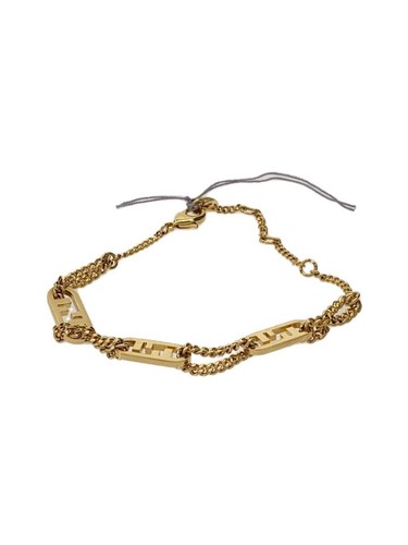 Bracciale FENDI placcato oro uomo