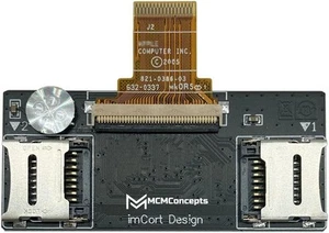 Dual Micro SD Adapter iPod 5G 6G 7G Video Classic Install IPC IPV Like iFlash 2x - Picture 1 of 6
