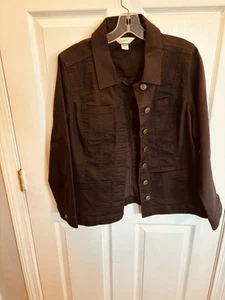 Christopher And Banks Black Jacket - Picture 1 of 6