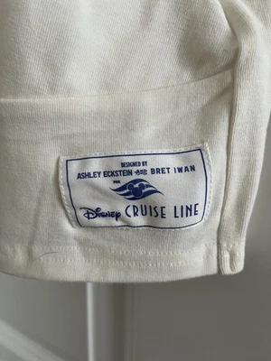 Disney Cruise Line DCL Sail Away 白色背心 XL 码 — 第 1/3 张图片