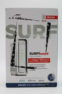 ARRIS SURFboard SB8200 10Gbps XFinity kompatybilna 32x8 3.1 Docsis - Zdjęcie 1 z 8
