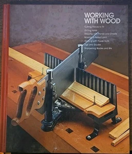1980 Time Life Home Repair Improvement Working With Wood Hardcover - Picture 1 of 3