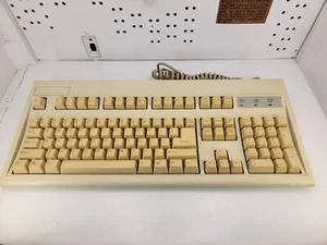 Vintage Key Tronic E03601Q PS/2 Computer Keyboard Keytronic E03601QUS201C WORKS! - Picture 1 of 8