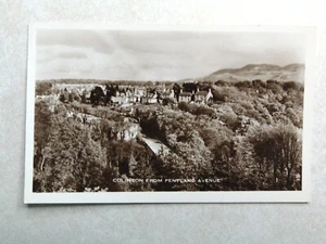 L73 Postcard RPPC Colinton from Pentland Avenue Possibly Edinburgh Scotland - Picture 1 of 2