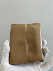 GUCCI Sherry Line GG Logo Lona Triple Cartera Bronceado Estuche para Tarjetas Cierre - Imagen 1 de 6