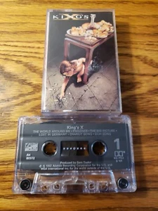 KING'S X - Self Titles -Cassette Tape 1990 VG+/EX CS21 - Picture 1 of 2