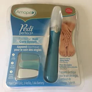 Amope Pedi Perfect elektronisches Nagelfeilenpflegesystem Maniküre Pediküre - Bild 1 von 2