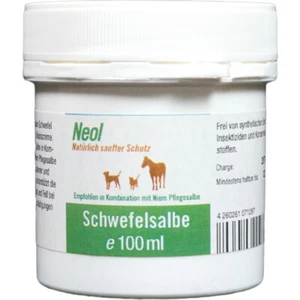 Schwefelsalbe 100ml f. Fellpflege bei extrem trockener und schuppiger Haut /Neol - Bild 1 von 1
