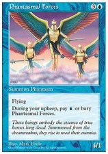 Phantasmal Terrain X4 EX/NM 5th Edition MTG Magic Cards Blue Common