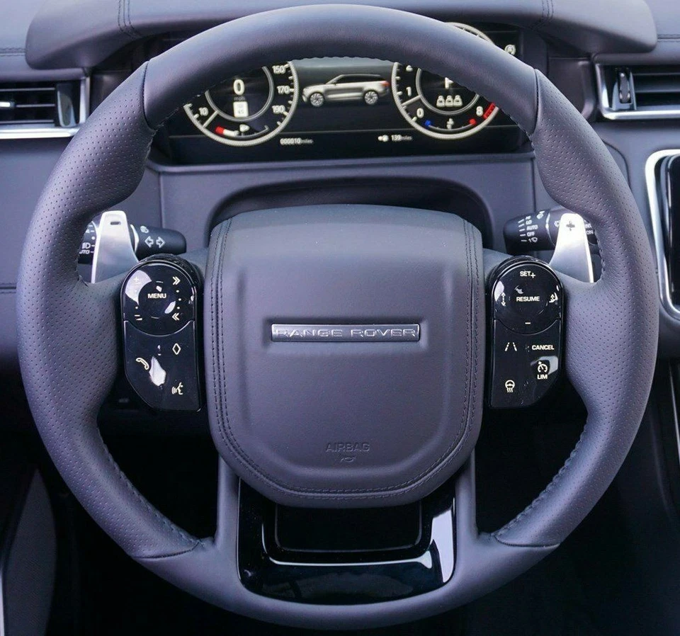 Оригинальный спортивный руль Land Rover Range Rover Velar L560 SVAutobiography цвета черного дерева - Изображение 1 из 1