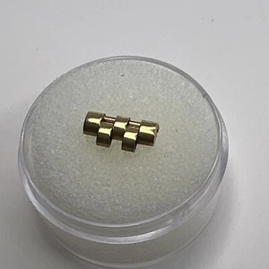 Authentic Rolex 10mm 18K Gold Jubilee Link w/ Screw Pin For Ref. 67198 & More - Picture 1 of 6