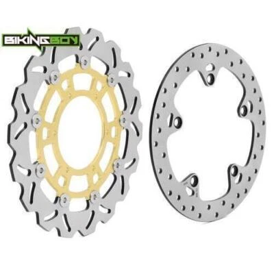 For BMW 1 Front 1 Rear Brake Rotors F 650 GS ABS 2008-2011 10 F 650 GS 2008-2012 - Image 1 of 4