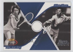 2008 Ace Authentic US Open Billie Jean King Althea Gibson #US33