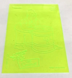 Inkworks The Simpsons 10th Anniversary Trading Card Nuclear Neon Chase Card N3 - Picture 1 of 3