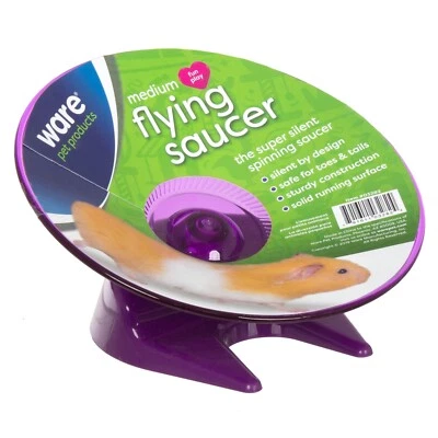 WARE Pet Flying Silent Spinning Saucer Running Surface Exercise Medium 03282 - Image 1 of 3