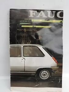 RENAULT 5 R5 Société 850 1100 - Brochure publicitaire (catalogue publicité) - Picture 1 of 4
