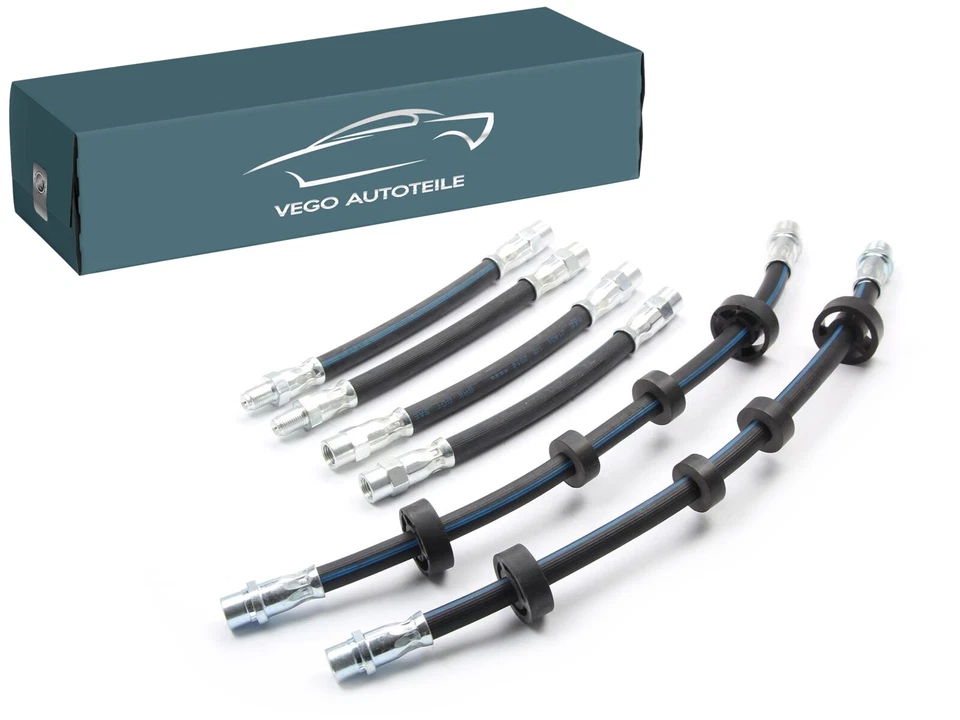 BREMSSCHLAUCH BREMSSCHLÄUCHE HINTEN 6K9611776 2x ORIGINAL VEGO