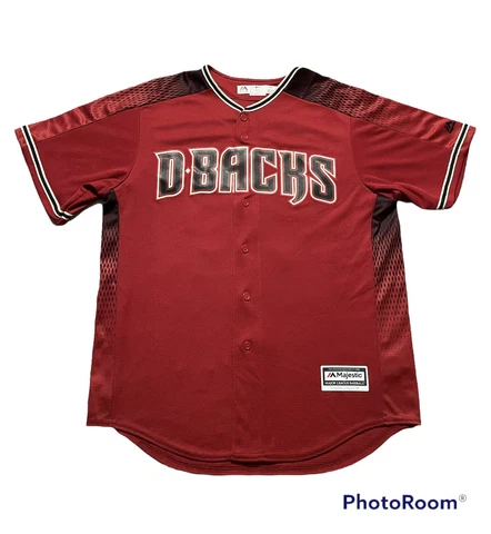 Majestic MLB Arizona Diamondbacks Paul Goldschmidt #44 Sewn Jersey Large L 44 Cover