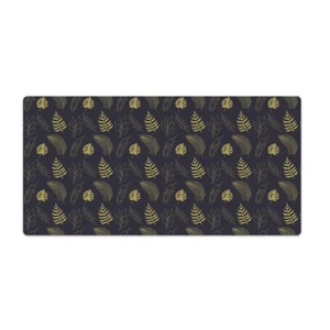 Computer Desk Mat Pad Keyboard Mouse Laptop PC Office Home Nature leaves 100x50 - Picture 1 of 5