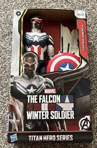 BNIB Marvel Titan Hero Series The Falcon and the Winter Soldier Action Figure - Picture 1 of 6