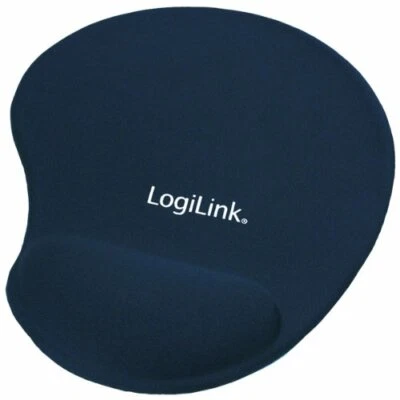 New Mouse Pad With Gel Wrist Rest Blue Mouse Rest Soft And Flexible High Qualit - Image 1 of 3