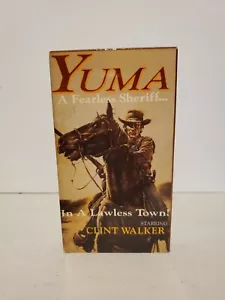 Yuma, " A Fearless Sheriff" VHS Starring Clint Walker Great Western - Picture 1 of 6