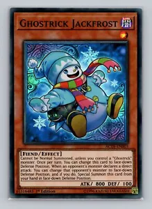 Ghostrick Jackfrost AC18-DE003 Super Rare Yugioh TCG Adventskalender 2018 - Bild 1 von 2