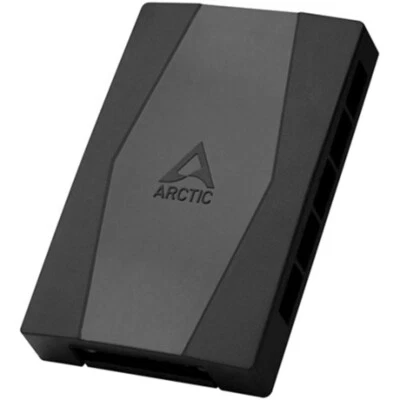 ARCTIC Case Fan Hub - 10-fold PWM Fan Distributor with SATA Power - Black - Image 1 of 4