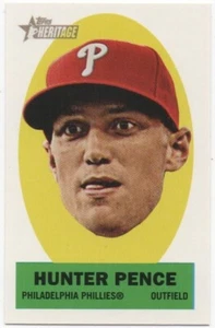 Hunter Pence 2012 TOPPS HERITAGE Topps Stick-Ons #39 Phillies - Picture 1 of 2